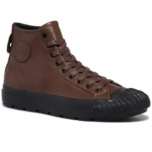 Grounder Luxe High-Top Brown/Black