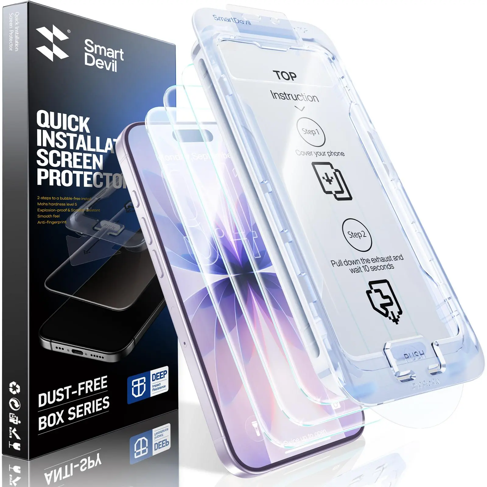 AR anti-reflection coating - No Border(2pcs)