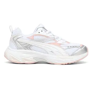 PUMA Mens Morphic Lace Up Sneakers Shoes Casual - White