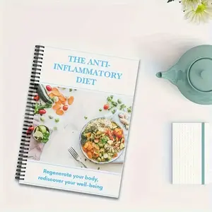 Beginner Anti-Inflammatory Diet Plan, 10-Day Meal Prep Guide, Easy Recipes Book, Reduces Inflammation, Boosts Immune System, Improves Digestion