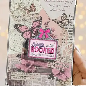 Magnetic Phone Grip Cute Kindle Grip, Book Lover Phone Holder, Magnetic PopSocket, Cute Kindle Accessories, Magnetic Phone Grip for Readers, Gift for Book Lovers