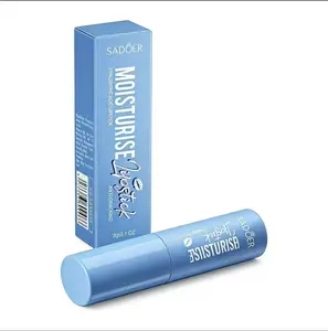 Hyaluronic acid lipstick contains hyaluronic acid moisturizing and lip brightening essence to create radiant lips, mild and shiny Korean beauty cream and moisturizing cream Hydrating