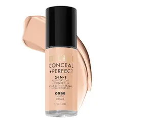 Conceal + Perfect 2-in-1 Foundation + Concealer - Nude (1 Fl. Oz.) Cruelty-Free Liquid Foundation - Cover Under-Eye Circles, Blemishes & Skin Discoloration for a Flawless Complexion