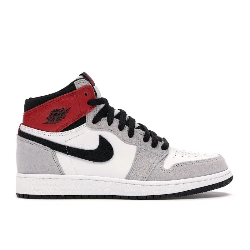 Jordan Kid's 1 Retro High Light Smoke Grey, from StockX