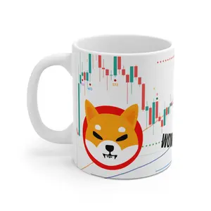 Much Wow! SHIB Coffee Mug Feel the Pump Series 11 oz