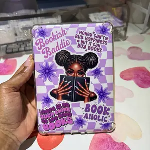Purple Bookish Baddie Insert - iPad insert, Kindle insert