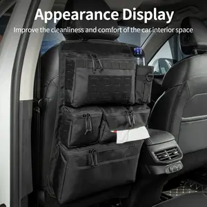 Tactical Multi-Functional Modular Hanging Bag, Car Seat Storage Bag, Universal Car Seat Protector, Tool Accessories Organizer Gift for Men, Car Accessory