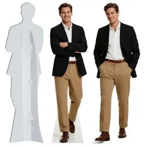 Life Size Cardboard Cutout – Custom Photo Standee, Print, Perfect for Weddings, Parties, Birthdays & Events, 1-6 Feet, Upload Your Image