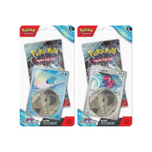 Pokemon English SV07 Stellar Crown Single Pack Blister Porygon2 and Horsea [Set of 2]