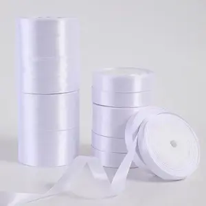 Satin Ribbon Roll, 0.6cm-5cm Width X 22m Long Polyester Fabric, Ideal for Wedding Decorations, Christmas, Party, Home Decoration, Bouquet wrappers, Gift Wrapping Supplies