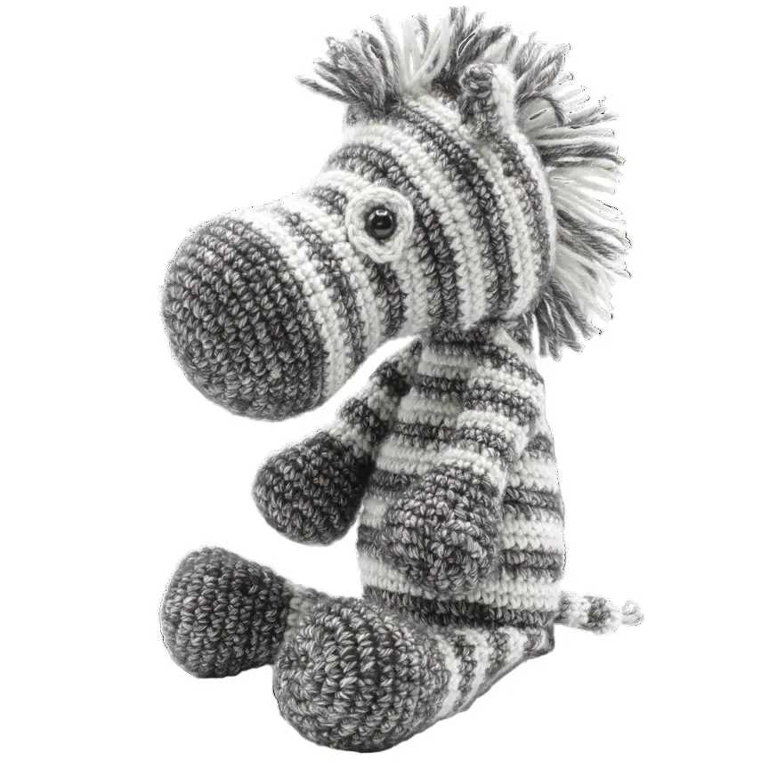 Dirk Zebra - DIY Crochet Kit  - Hardicraft USA