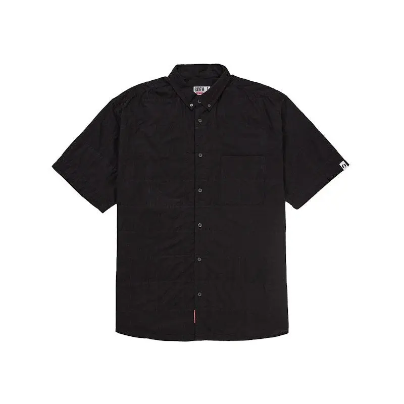 Supreme GOODENOUGH Patchwork S/S Shirt Black (men) by StockX