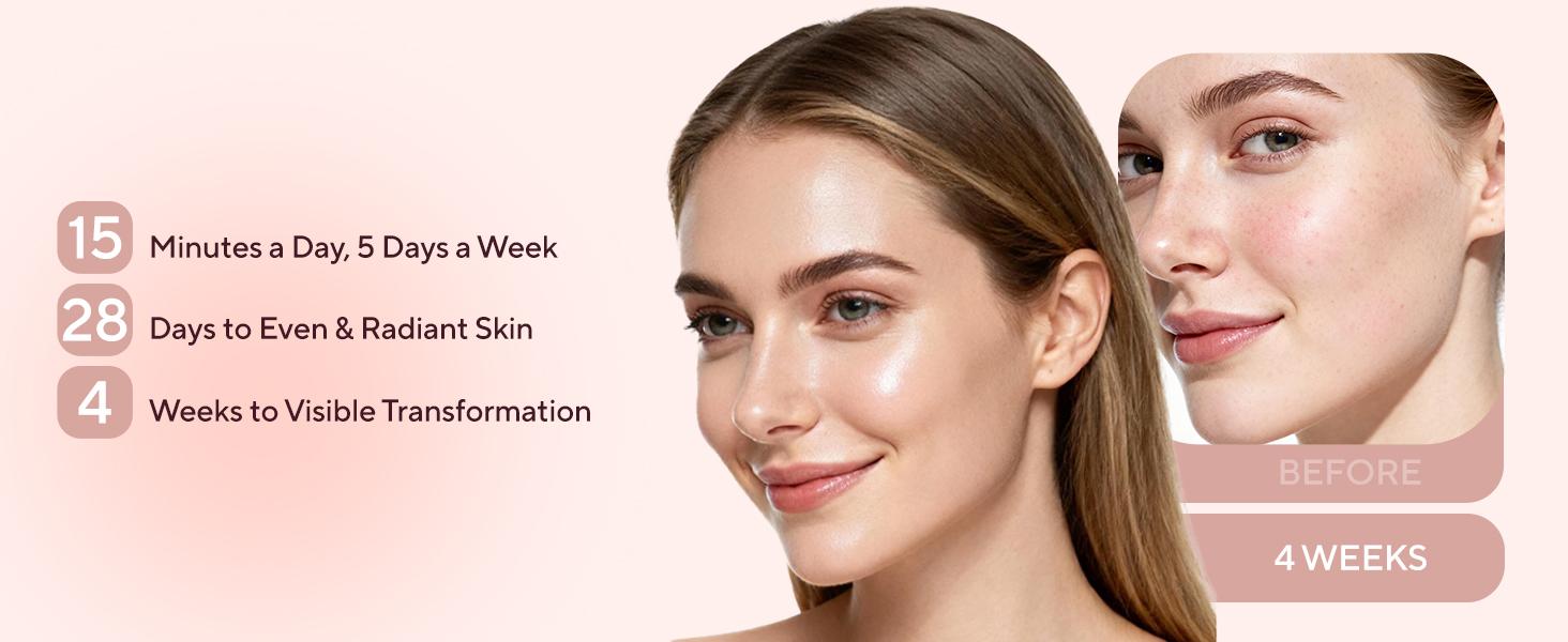 LILA by Akunbem 9-in-1 Real Glass-Head Glow Device — Home Photorejuvenation Tool for Radiant, Glass-Like Skin