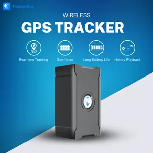 TrackerOne S20 Magnetic GPS Vehicle Locator, 6000mAh Long Standby,4G Real-Time Tracking, 180 Days History Track, IPX5 Waterproof Anti-Theft Device for Car, Motorcycle Fleet Asset