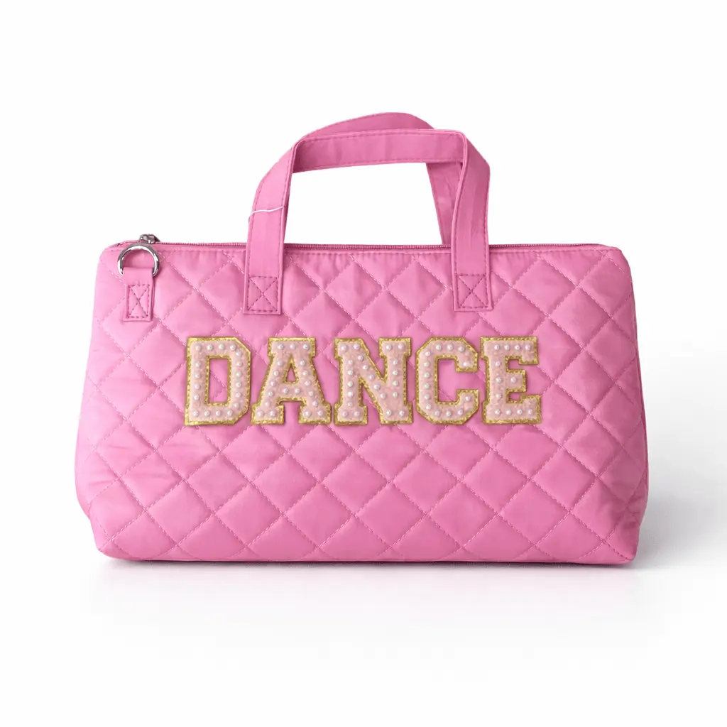 Kids' Compact Dance Mini Duffel Bag - Travel Luggage Bags with Zipper for Dance Enthusiasts to Carry Gear, Travel