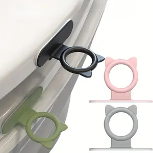 1pc Multi-functional Silicone Toilet Lid Lifter, Cabinet Door Opening Handle, Bathroom Accessory, Avoid Contact with The Toilet Lid Handle Ring