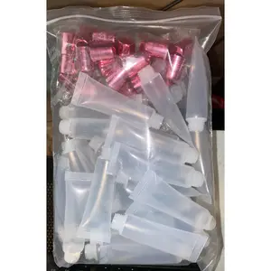 Metallic Pink Empty lip gloss Tubes