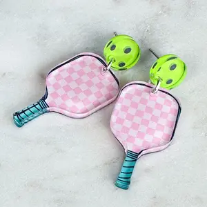 Pickleball Earrings for Women