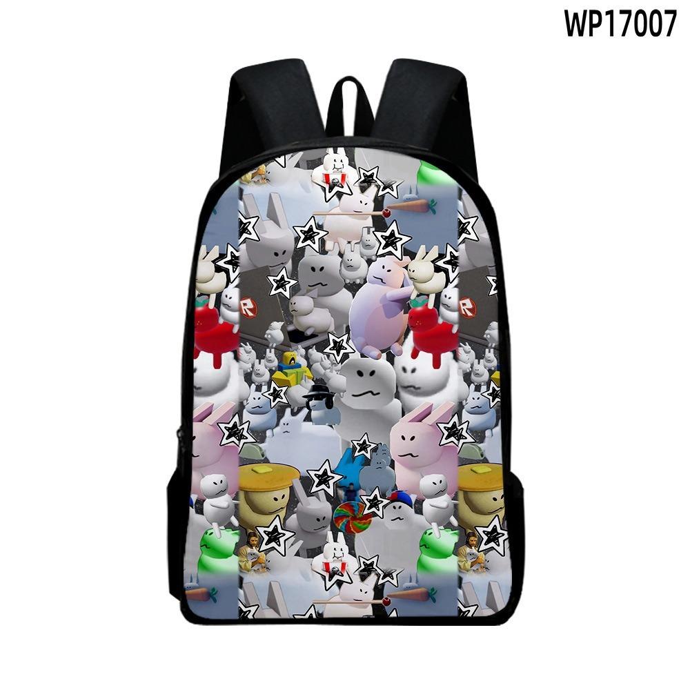 Roblox Forsaken Gubby Backpack Travel Bag Lightweight Back Pack with Laptop Compartmen