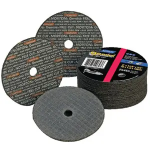 212 MAIN Norton 547-66243510655 4"x1-1/16"x3/8" Gemini Free Cut-Off Wheel, Metal Cutting Hardware, Long-Life Reptile & Amphibian Cleaning Tool