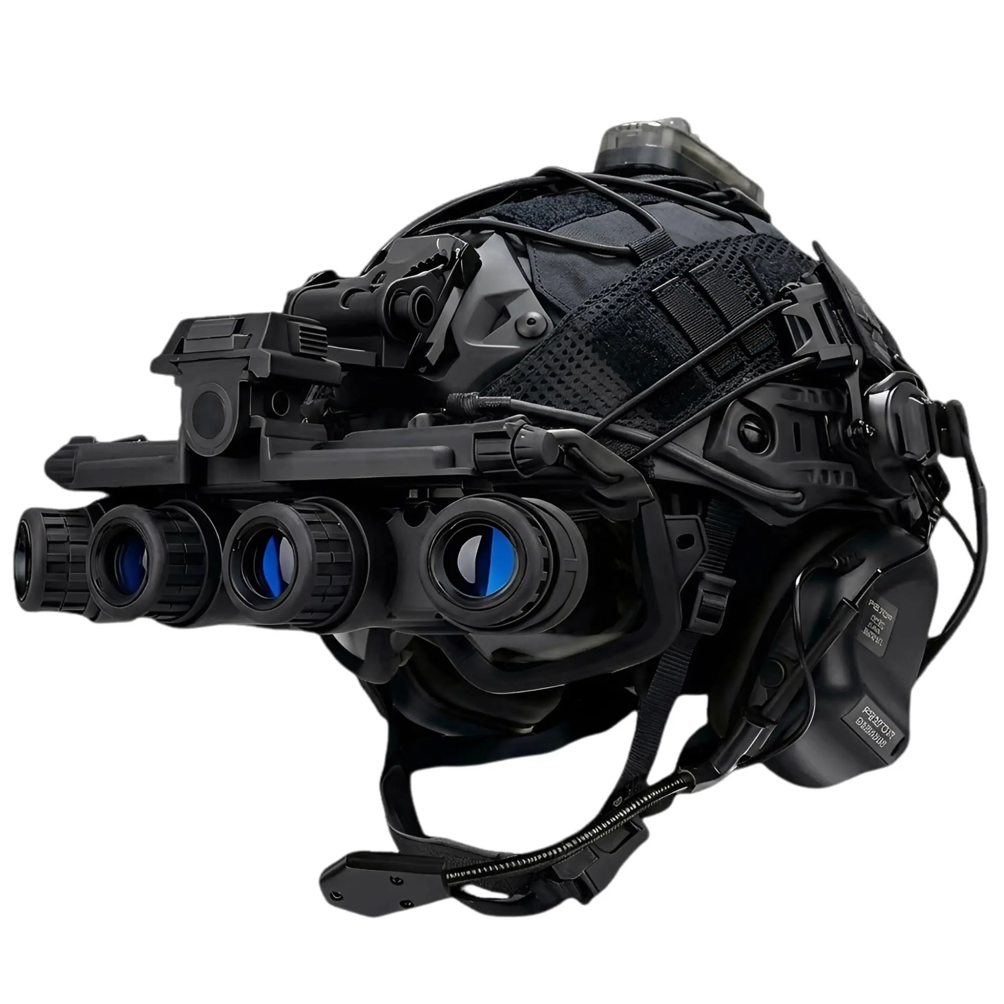 Unisex Tactical Helmet System - Durable Sporty Protective Gear with Adjustable Padded Liner, GPNVG-18 Dummy NVG, Mount, Cover, Goggles for Cosplay, Hiking, Light Outdoor Activities