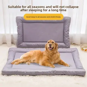 Anti-bite thickened large dog pet nest summer cool nest large non-slip waterproof dog mat kennel