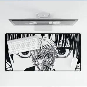 Kurapika & Chrollo Desk Mat, Large Mouse Pad | Anime Mousepad Cute Deskmat - Kurapika & Chrollo Desk Pad