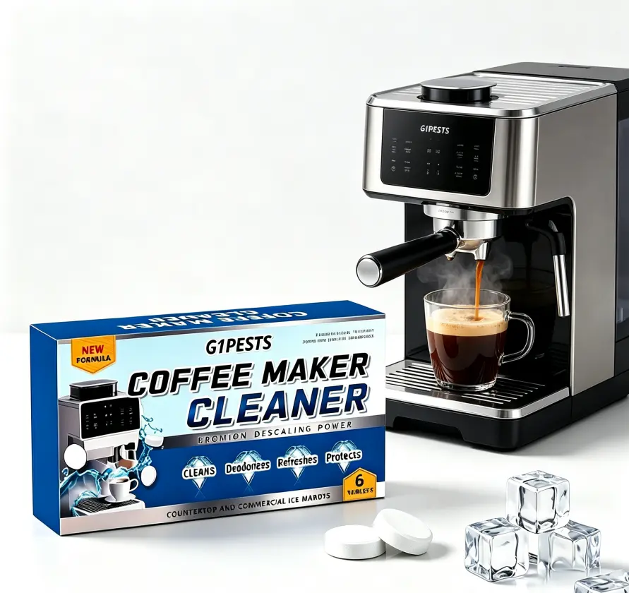 Coffee Machine Cleaner & Descaler Tablets - 6 Pack, Compatible with Nespresso, Keurig, Ninja, DeLonghi, Miele, Breville, Philips & All Major Brands, for Coffee Maker Pot, Espresso & Drip Machines