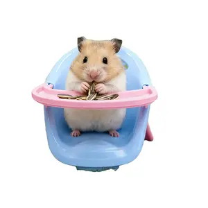 Cute Hamster Dining Chair /High Chair | For Hamsters, Guinea Pigs, Sugar Gliders | Small Pet Photo Props | Small Pet Accessories | Versatile Use
