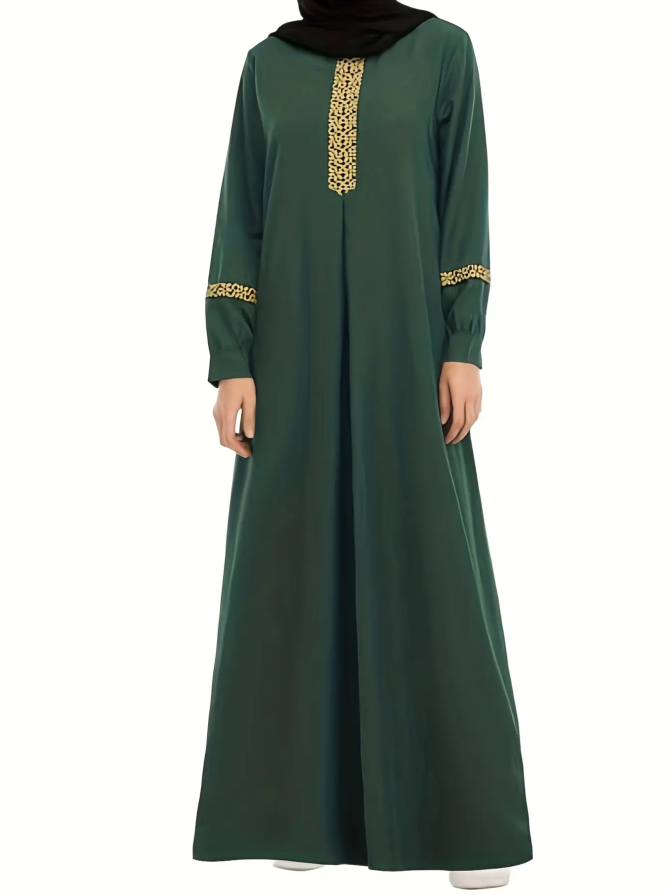 Women's Muslim Long Robe Dress Islamic Prayer Gown, Ultra-Long Praying Clothing, Modest Fashion, Traditional Arabic Robe, Comfortable and Stylish, Modesty Muslim Clothing, Modesty Muslim Thobe, Islamic Clothes, Muslim Women Gowns, Modest Muslim Outfits