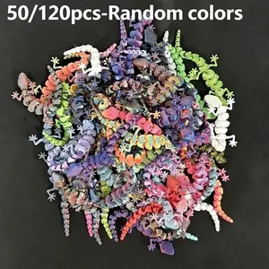 Colorful 3D Gecko Wall Stickers Ornaments for Home DIY Decoration, Random Colors, Perfect for Adding Fun and Personality to Any Room