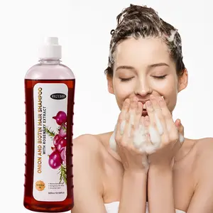 Onion Biotin & Rosemary Volume Repair Shampoo & Conditioner Set, Promotes Hair Growth, Nourishes Scalp Environment, Suitable for All Hair Types