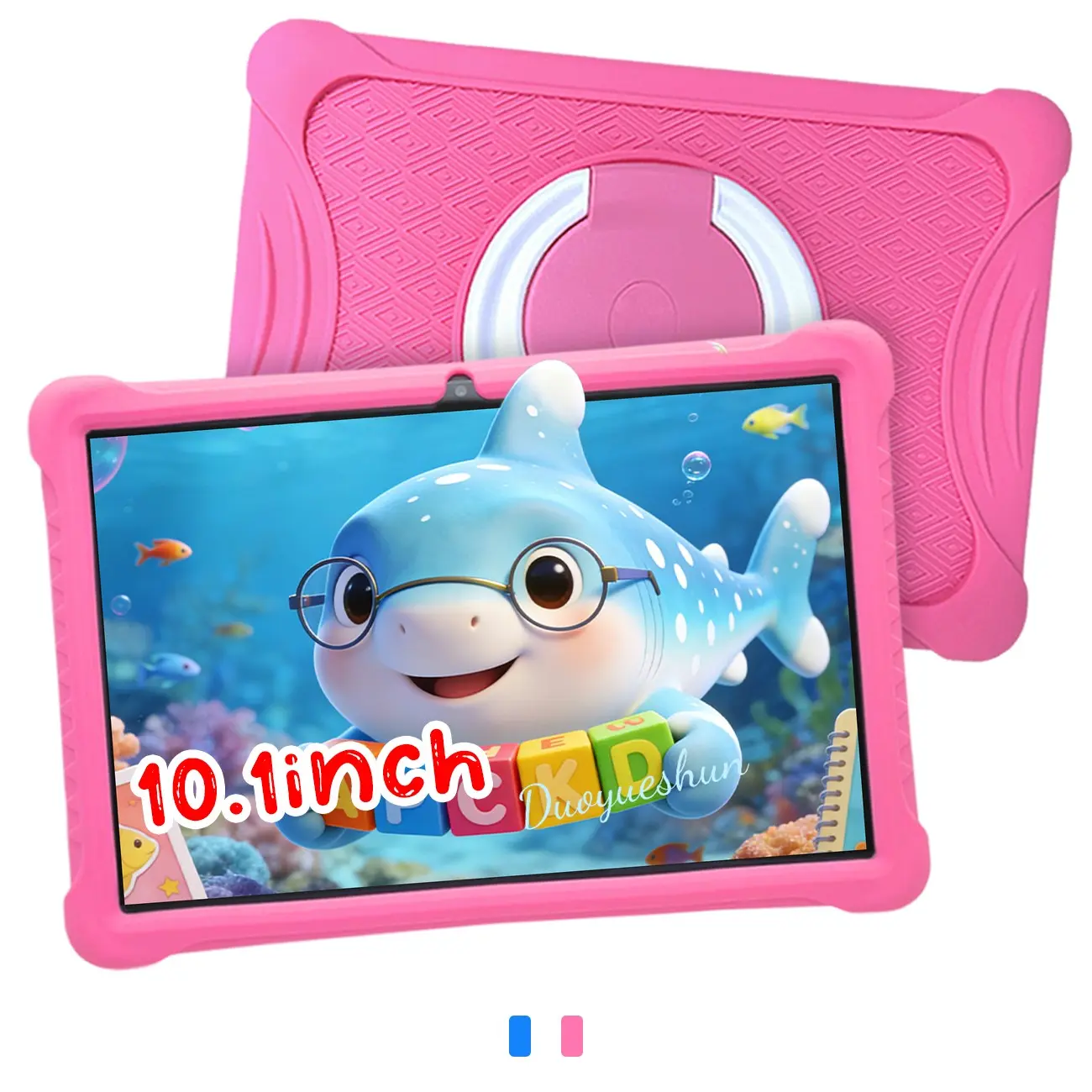 Tiktok Shop Limited Sale 10.1" Android Learning Entertainment Tablet with Shockproof Case, 64GB ROM 5G WiFi HD Screen Display, Dual Camera & Sim Call Slot, Kid-Proof Parental Control, All-in-One Educational Christmas Gift for Students Android Tablets