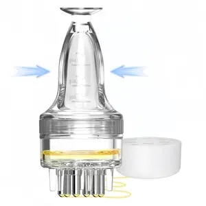 Minoxidil Applicator, Quick and Efficient with No Messy Application, Essence Applicator, Mini Minoxidil Tool with Roller Massage Comb, Hair Application Bottle, Specifically Designed for Minoxidil