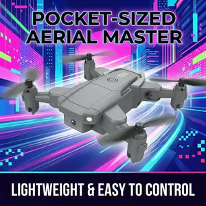 Mini Flying Toy Beginner-Friendly Toy RC Airplane with One-Touch Takeoff/Landing, Hover, Spin & 360° Flips