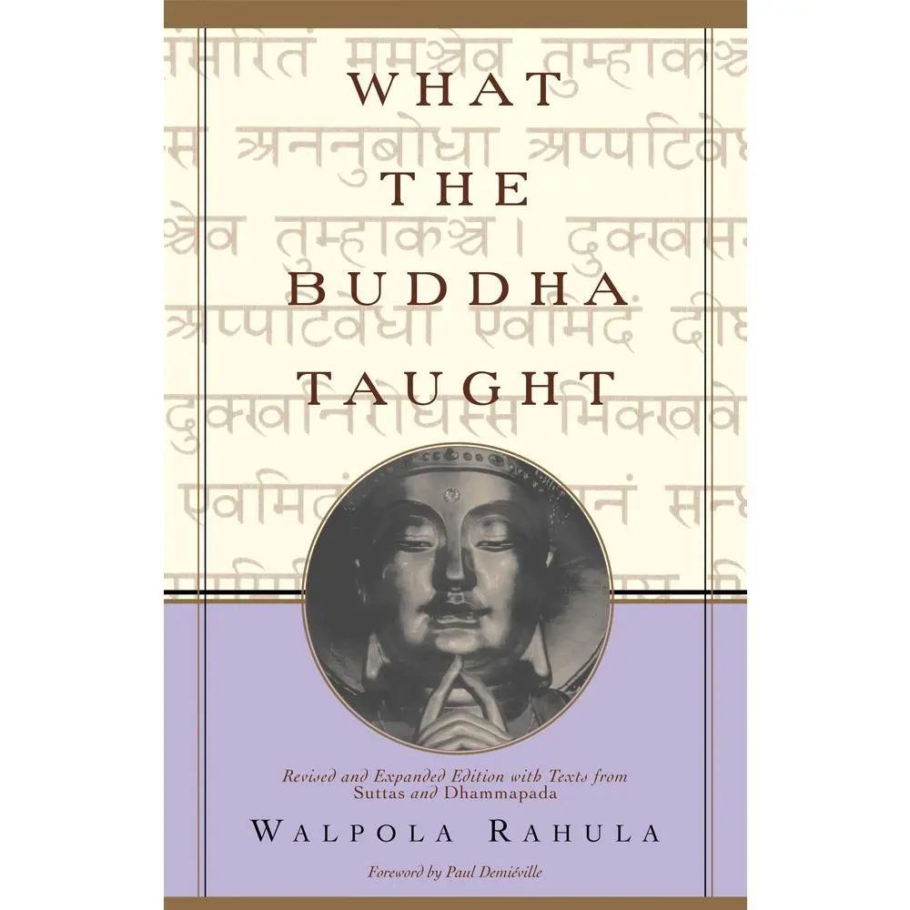 USED Book - What the Buddha Taught: Revised and Expanded Edition with Texts from Suttas and Dhammapada by Rahula, Walpola (Paperback) - english
