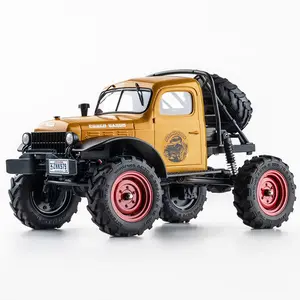 FMS RC Crwaler 1/24 Scale FCX24 Power Wagon RTR V2 4WD 2.4GHz 3CH Offroad RC Car Model Vehicle Hobby Grade Remote Control car,rc cars
