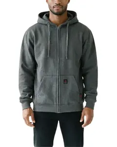 Forge Workwear Men's Men'S Fr Solid Zip-Up Work Jacket - Mfrhdy-003-Char