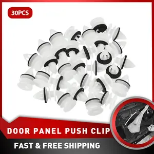 30PCS Door Panel Push Clip Pillar Retainer For Chevy Silverado 2500HD 2007-14