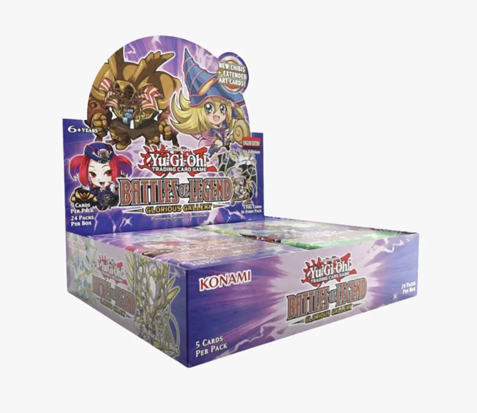 Yu-Gi-Oh! Battles of Legend - Glorious Gallery Booster Box 1st Edition
