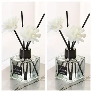 2 Pcs Aromatherapy Essential Oils, No-Fire Scented Oil for Home and Indoor Long-Lasting Fragrance, Aromatic Citrusy Scent, Room Diffuser Air Freshener