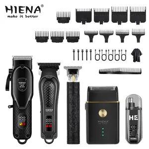 Men's Haircut Set, Men's Grooming Kit, Electric Shaver and Beard Trimmer, Cordless Hair Clipper, Underarm Trimmer, Cordless Trimmers, Rechargeable USB, Digital Display, Father's Day Birthday Gift