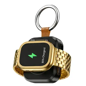 Portable Charger for Apple Watch Series 10/9/8/7/6/se/5/4/3/2/ultra/ultra 2, 1200mah Magnetic Iwatch Charger, Travel/sport/outdoor Accessories