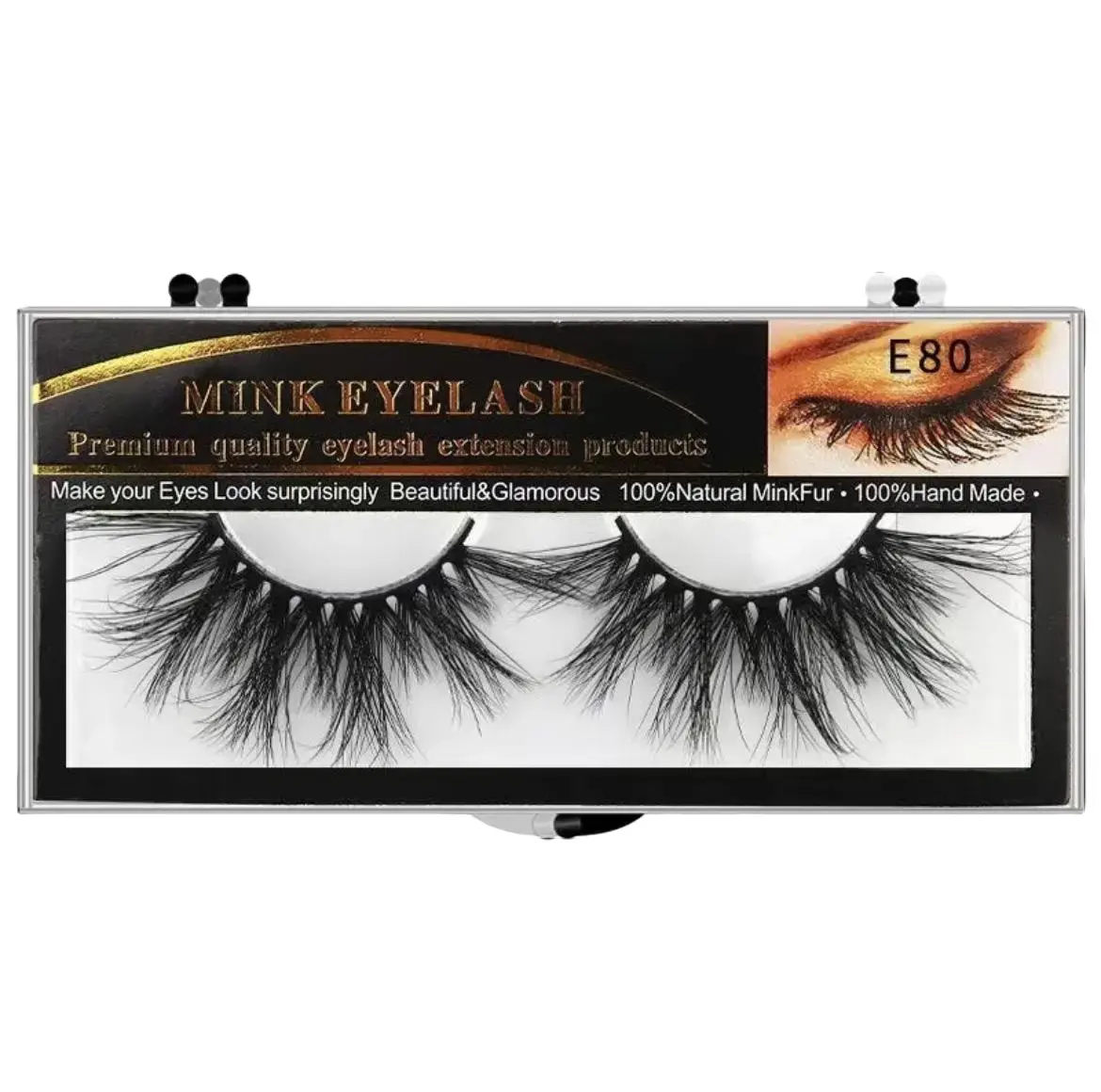 MEGEEN False Eyelashes for Women, Fluffy Wispy Natural Look Eyelash Strips, Perfect for Daily Makeup or as a Gift, Eyelash Strip