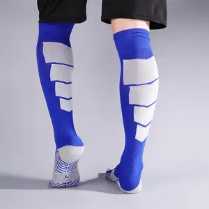 2026Professional Soccer Socks for Men Women, Knee High Compression Socks with Arch Support, Non-Slip Cushion Sole, Moisture Wicking for Football, Training, Hiking, Multiple Colors