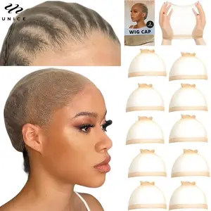 UNice Custome Free Gift Newly Upgraded Comfortable HD Ultra Transparent Hairnet Haircare
