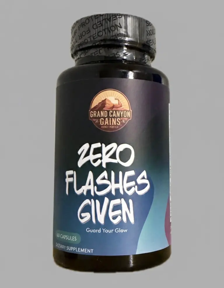 Zero Flashes Given - Womens Hormonal Supplement (Perimenopause)