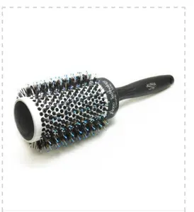 Alpha New York Nano Thermal Ceramic & Ionic Hair Brush, Medium Brush, Durable Synthetic Bristles, Frizz Reduction, Professional & Home Use