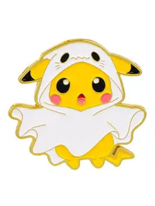 Kawaii Anime Character Enamel Pin, Cartoon Design Badge, Unisex Clothing Accessory, Perfect Gift for Friends, Suitable for Backpacks and Clothes, Fashion Accessory