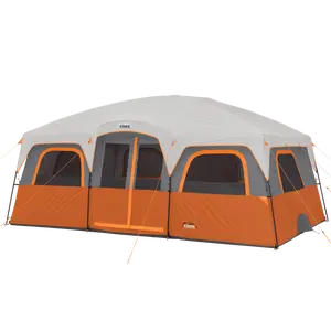 12 Person Straight Wall Cabin Tent